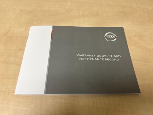 Genuine nissan service history - genuine,