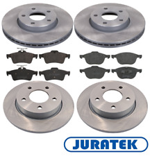 For Volvo - S40 MK2 1.6 1.8 2005-2013 Front & Rear Brake Discs and Pads Juratek