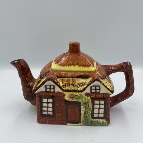 Cottage ware teapot - cottage,