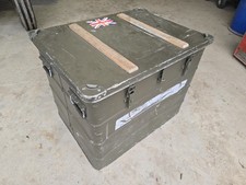 British Army Military Aluminium Transport Flight Storage Case Box