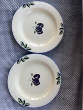 2 poole pottery dorset fruits