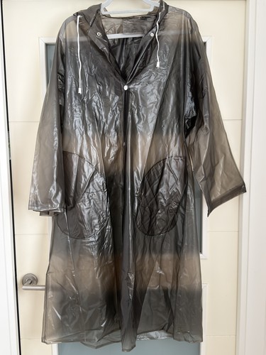 Vintage pvc raincoat - pvc,