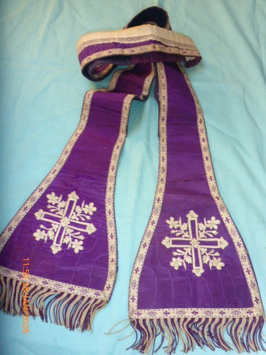 Antique french embroidered - french,
