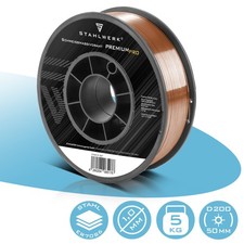 STEELWORK MIG MAG welding wire solid wire electrode ER70S-6 SG2 5kg 1.0mm