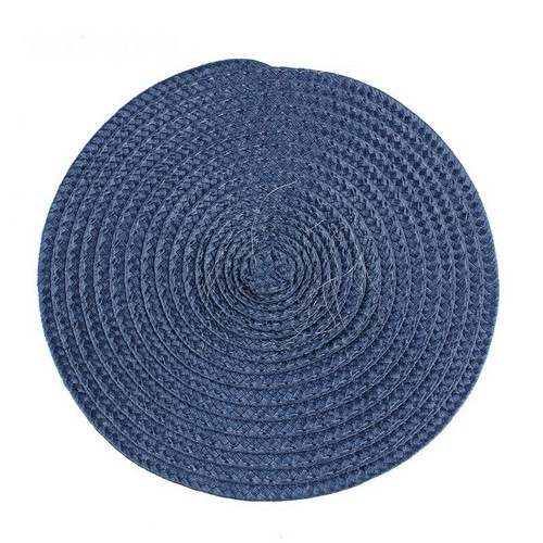 Round straw disc millinery - round, hat