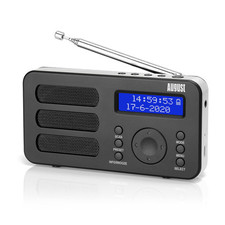 Portable DAB/FM Radio Rechargeable Personal DAB+ Alarm Clock Radio - MB225 Black