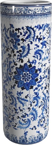 Red lantern floral blue - blue, &