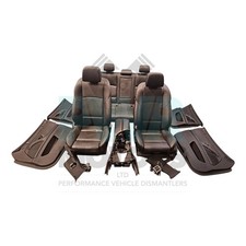 BMW 5 Series F10 Full Leather M-Sport Interior Heated Pre LCI BLACK