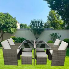 RATTAN GARDEN FURNITURE CUBE