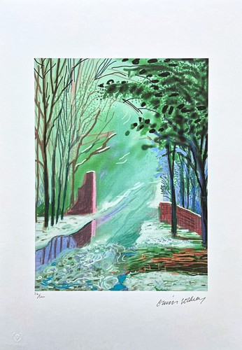 David hockney the - arrival, of