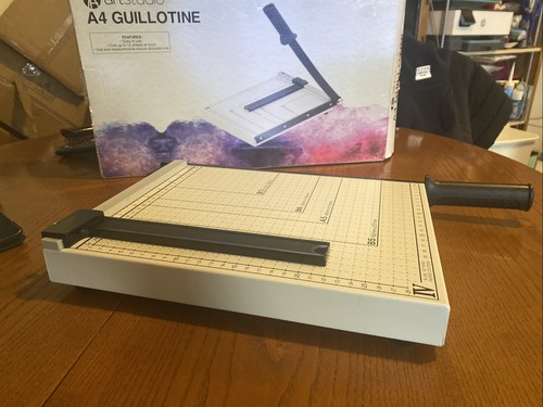 Art studio guillotine - studio, paper