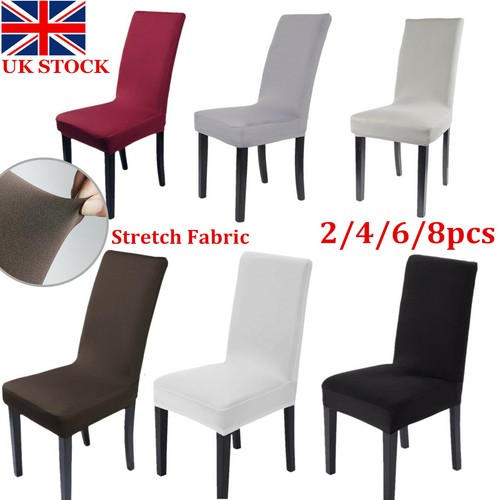 6pcs stretch spandex dining - stretch,