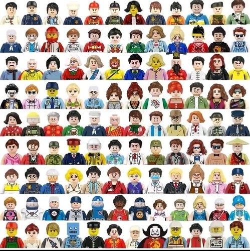40x minifigures bundle job - minifigures,
