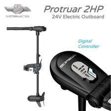 ! CLEARANCE SALE ! Protruar 2HP Electric Outboard 24V Digimax Controller HASWING