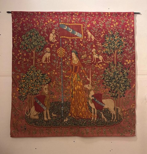 Vintage medieval scene - vintage,