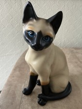 Vintage Siamese Ceramic Cat