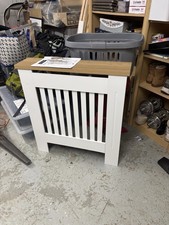 White Wooden Radiator Cover