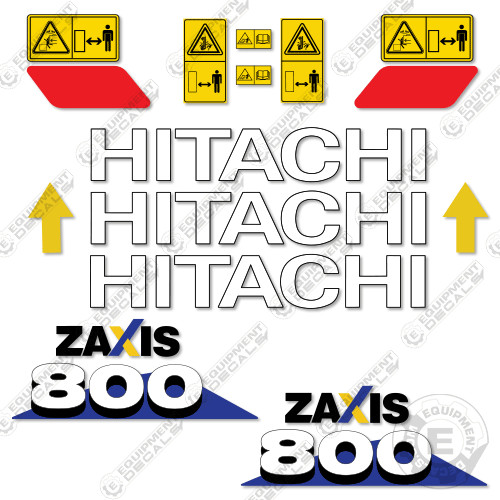 Fits hitachi zx800 - hitachi, decal