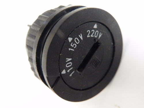 Rotary voltage selector - voltage,