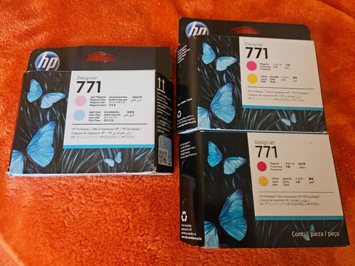 Genuine 771 printheads - hp,