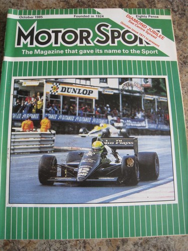 Motor sport oct - motor, renault