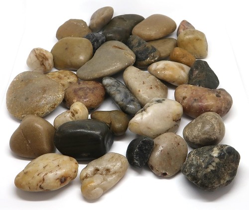 Natural assorted large river - assorted,