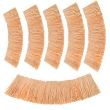 6 Pcs Artificial Straw Roof