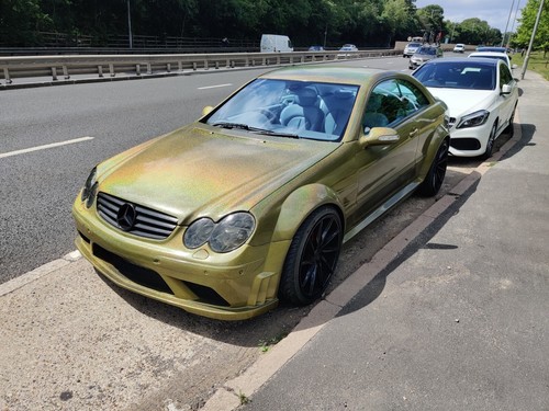 W209 mercedes clk black series - black,