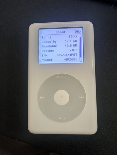 Apple ipod a1059 white - a1059,