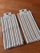 IKEA ALVINE Cushion cover 16x24" Set Of 2 Pillow Cover 40x60 cm Cotton Striped