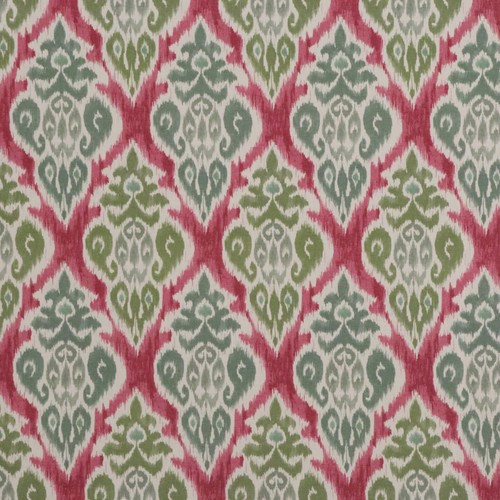 Arlo olive fuchsia - olive, ikat