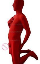 Sexy Adult Full Body Spandex Zentai Costume Suit With Men's Sheath no toes