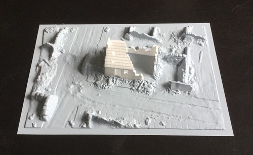 Amera mouldings cottage - amera, ruins