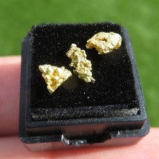 Minerals Tris Of Natural Gold