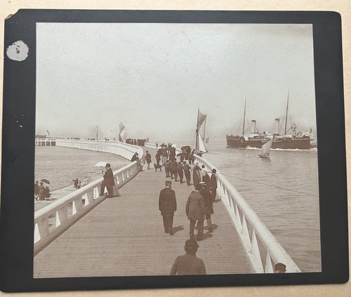 Ostend port paddle steamer - ostend,,