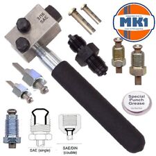Copper Brake Pipe Line Flaring Tool Professional In-situ 3/16" SAE Hand Held 