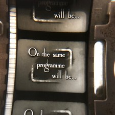 35mm movie film On the Same