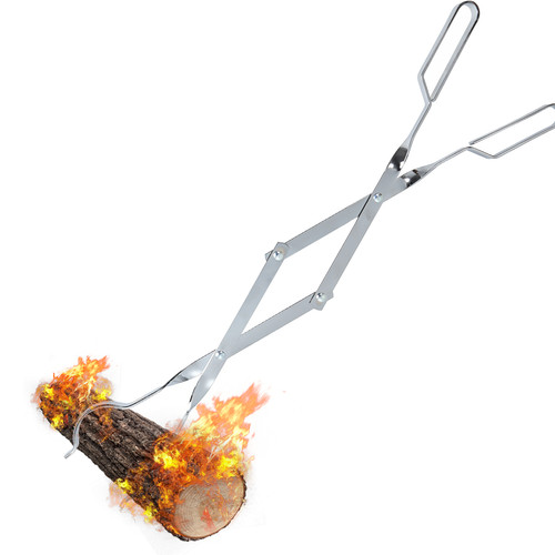 Long fire tongs fireplace - long, tongs,