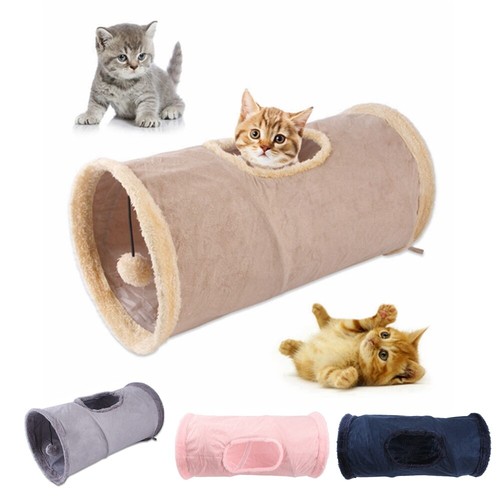 Foldable cat tunnel toy - tunnel,