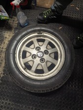 Lancia Beta Spare Rim And Tyre