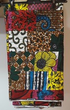 Vibrant African Fabric 6yard