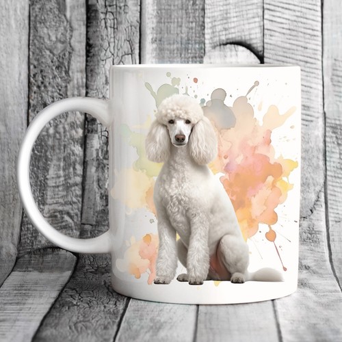 Standard poodle mug - poodle,