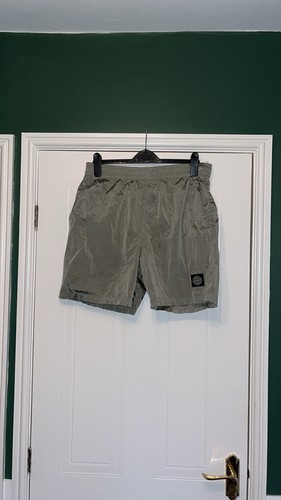 Khaki silvery stone island - silvery,