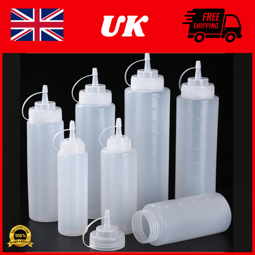 Plastic squeeze sauce bottle - squeeze,