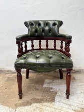 Vintage Green Leather