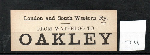 London south western railway - &,