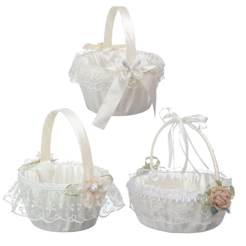 Wedding flower basket - basket,,