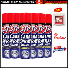 6x STP Carb Cleaner Spray 500ML – Pro Carb & Intake Cleaner + Free Air Freshener