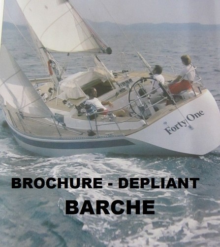 Boats brochures leaflets - boats,