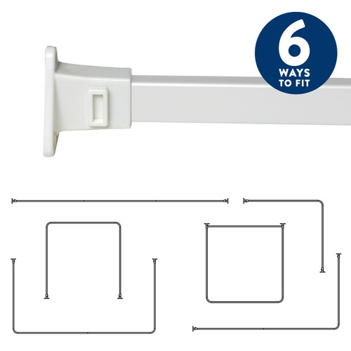 Croydex shower curtain rail - croydex,